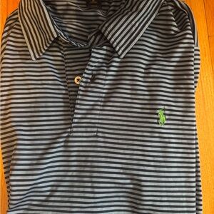 Polo by Ralph Lauren young men's Navy and blue Striped Polo